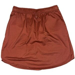 Sundry For Evereve Women’s Woven Sunday Skirt‎ Size 1 - Brick